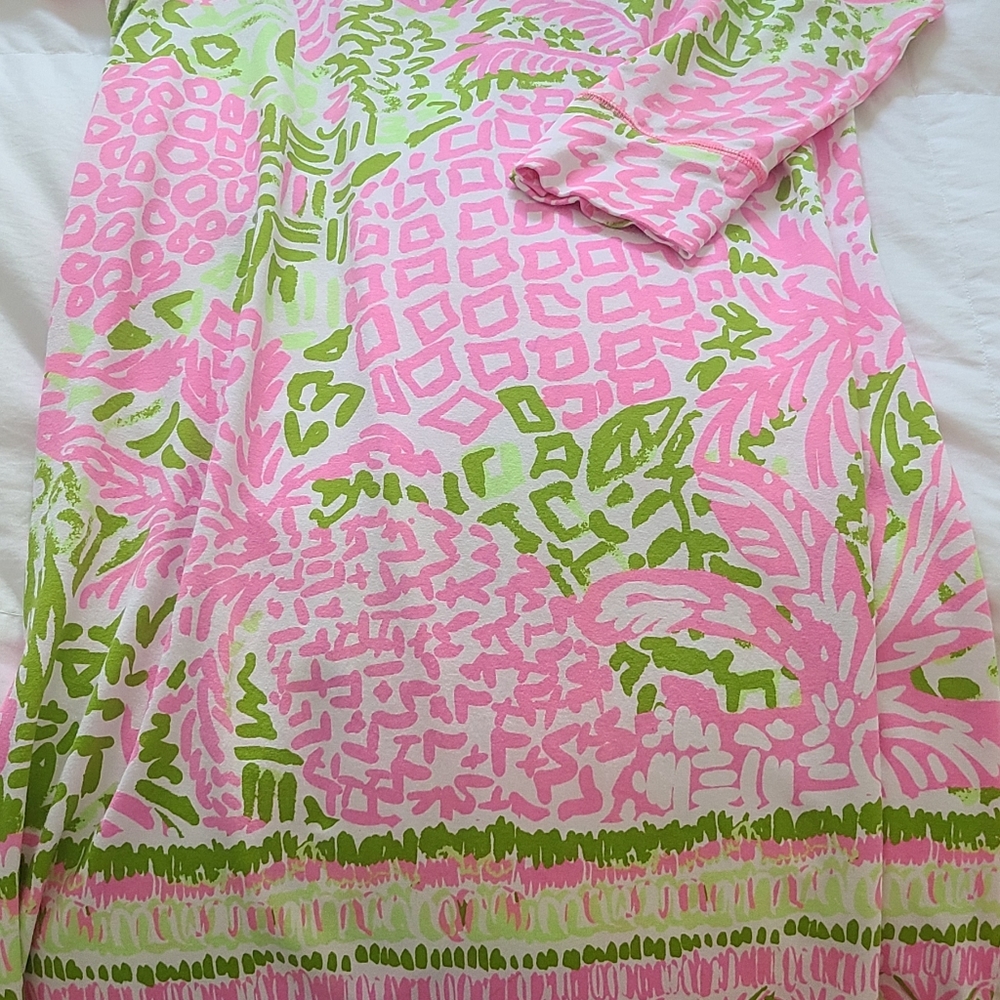 Large lily dress